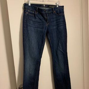 7 For All Mankind Straight Jeans